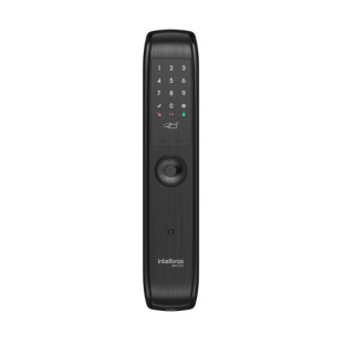 FECHADURA SMART DE EMBUTIR INTELBRAS SEM MAÇANETA BIOMETRIA MFD7001 PRETA - 4670036