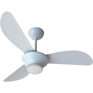 VENTILADOR DE TETO VENTISOL MISTRAL LED 18W BRANCO 3P INVERTER BIVOLT COM C/R - 14225