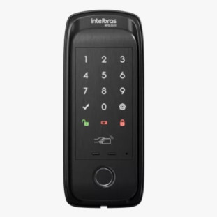 FECHADURA SMART DE SOBREPOR INTELBRAS C/ BIOMETRIA MFD 2020 PRETO - 4670058