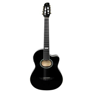VIOLAO NAILON ELETROACUSTICO GIANNINI PERFORMANCE GNF-3 CEQ BLACK (BK) - 26728