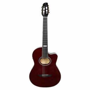 VIOLAO NAILON ELETROACUSTICO GIANNINI PERFORMANCE GNF-3 CEQ TRANSLUCENT DARK WINE (TDW) - 26729