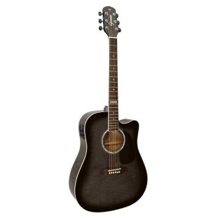 VIOLAO AÇO ELETROACUSTICO GIANNINI PERFORMANCE GF-1D CEQ TRANSLUCENT BLACK (TBK) - 22908