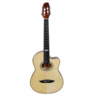 VIOLAO NAILON ELETROACUSTICO GIANNINI PERFORMANCE GNF-3 CEQ NATURAL GLOSS (NG) - 26727