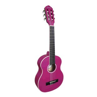 VIOLAO ACUSTICO NAILON GIANNINI INFANTIL 1/2 START NR PINK SANTIN (PKS) - 27030