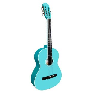 VIOLAO ACUSTICO NAILON GIANNINI INFANTIL 3/4 START N6 TBS (TORQUOISE BLUE SATIN) - 27027