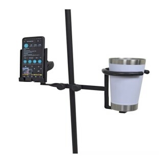 SUPORTE CLAMP ASK MULTIFUNCIONAL DUPLO PARA SMARTPHONE/ COPO TERMICO C16S - PRA00146