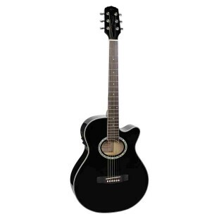 VIOLAO AÇO ELETROACUSTICO GIANNINI PERFORMANCE GSF-1D CEQ BLACK (BK) - 23735