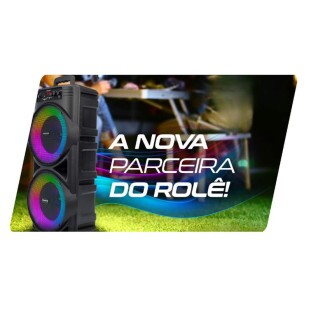 CAIXA DE SOM AMPLIFICADA MULTIUSO FRAHM 2X8 POL TF370 TWS - 32551