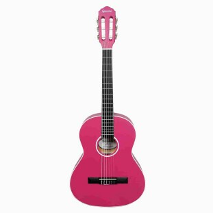 VIOLAO ACUSTICO NAILON GIANNINI INFANTIL 3/4 START N6 PKS (PINK SATIN) - 27025