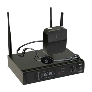 MICROFONE SEM FIO AKG HEADSET PROFISSIONAL WP300 SPORT - 28950545