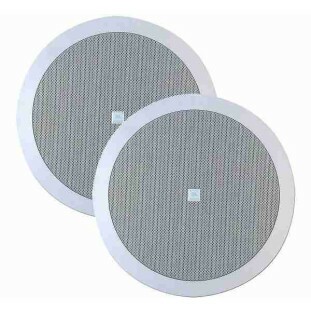 ARANDELA REDONDA JBL COAXIAL 6'' 25W RMS 6CO2R S/AT BRANCA ( PAR ) - 58074074