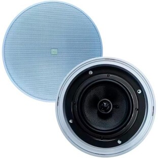 ARANDELA REDONDA JBL COAXIAL 6'' 140W RMS 6CO3R+ BRANCA ( PAR ) - 58074119