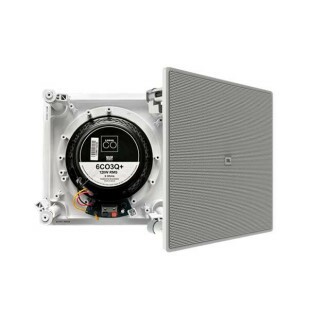 ARANDELA QUADRADA JBL COAXIAL 6'' 140W RMS 6CO3Q+ BRANCA ( PAR ) - 58074118
