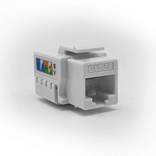 CONECTOR KEYSTONE PLUS CABLE RJ45 CAT5E 90 GRAUS LA-K51 - 448020080100