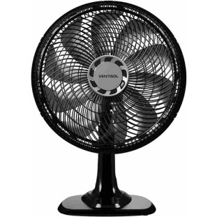 VENTILADOR DE MESA VENTISOL TURBO 10 PAS 50CM PRETO 150W 220V - 17599