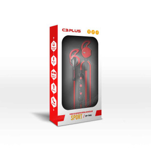 FONE DE OUVIDO C3TECH BLUETOOTH 5.0 EP-TWS-10RD VERMELHO - 410060190300