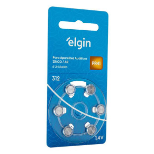 BATERIA AUDITIVA ELGIN 312/PR41 C/6 - 82418