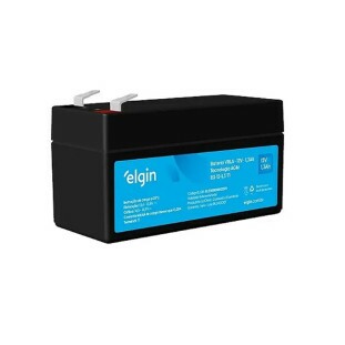 BATERIA SELADA ELGIN VRLA 12V 1,3AH (EG 12-1,3 T1) - 82370