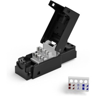 CONECTOR SOHO PLUS RJ45 CAT.6 TOOL LESS - 35050211