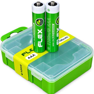 PILHA RECARREGAVEL FLEX GOLD AAA 1,2V 1100MAH C/2 - FX-RAAA2