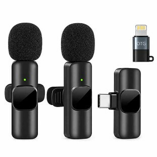 MICROFONE DE LAPELA XCELL BLUETOOTH C/2 MICROFONE TYPE-C - TC-F5
