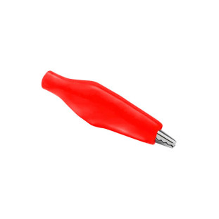 GARRA JACARE TIPO CLIP PEQUENA 2,7CM 5A VERMELHO - GRJC0001