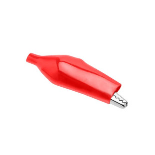 GARRA JACARE TIPO CLIP GRANDE 4,4CM 5A VERMELHO - GRJC0007