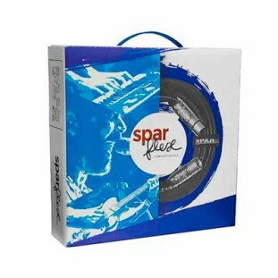 CABO PARA MICROFONE SPARFLEX BALANCEADO 2X0,30MM SPM30S (BITOLA EXTERNA 6MM) PRETO (100M) - 536008010A