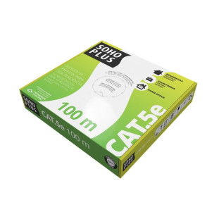 CABO LAN SOHO PLUS U/UTP CAT5E CMX 24 AWG 4P AZUL 23200186 (CX100M)