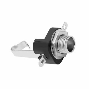 JACK J10 MONO PLASTICO CIRCUITO ABERTO PT 6,35MM - 080.0001.00051