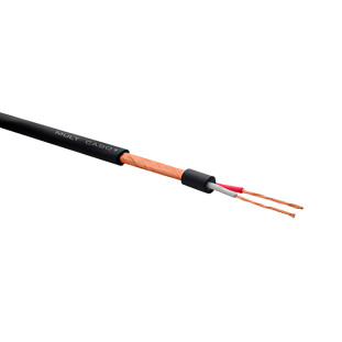 CABO MICROFONE MULTCABO 2X0.32MM PRETO (100M) - 00222200