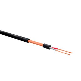 CABO MICROFONE MULTCABO 2X0.50MM PRETO (100M) - 00222000