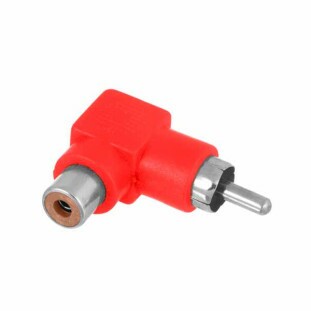 ADAPTADOR RCA 90G VERMELHO GOLD - EMRC0004 - FR