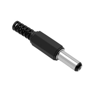 PLUG P4 2,1X5,5X13MM PLASTICO - PGPQ0001