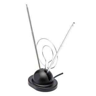 ANTENA INTERNA STORM PARA TV COM BASE UHF/ VHF E FM COM CABO COAXIAL - ANTN0001