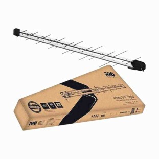 ANTENA UHF DIGITAL PROELETRONIC LOG EXTERNA 38 ELEMENTOS 16DBI (CONEXAO TRASEIRA) - PROHD-1300/20