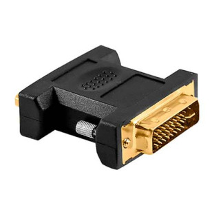 ADAPTADOR DVI MACHO 24+5 PINOS X VGA FEMEA - ADAP0014