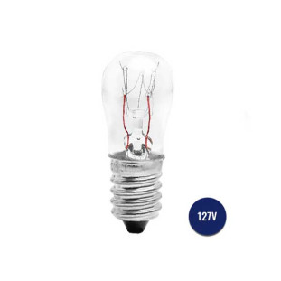 BRASFORT LAMPADA SINALEIRO/ MINI ABAJUR SOQUETE E12/ S19 7W 127V CLARA - 7008