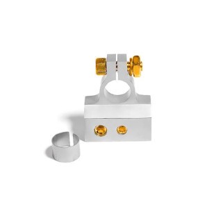 TERMINAL PARA BATERIA TECHNOISE UNIVERSAL NIQUEL 4 VIAS POLO POSITIVO COM ANEL ADAPTADOR NEGATIVO - 363