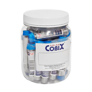 COBIX SOLDA AZUL FIO CHEIO 63X37 (SNXPB) 1.0MM POTE C/36 - 241