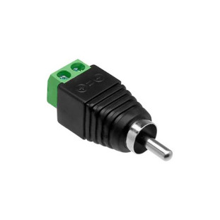 PLUG COM BORNE STORM X PLUG RCA MACHO - PGRC0010 - FR