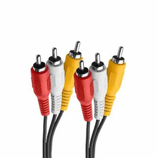 STORM CABO RCA 3+3 NIQUEL COAXIAL 1,8M - CBRC0001