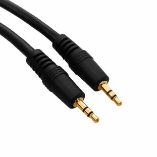 STORM CABO P2 STEREO X P2 STEREO 1,8M GOLD PRETO - CBPD0009