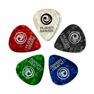 PLANET WAVES PALHETA GUITARRA STANDARD PEROL 5 CORES MEDIUM .070MM - 24930