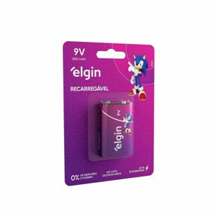 BATERIA RECARREGAVEL ELGIN 9V 250MAH C/1 - 82215