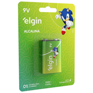BATERIA ALCALINA ELGIN 9V C/1 - 82158