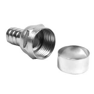 CONECTOR F RG59 STORM COM ANEL CORPO LONGO - CONF0002