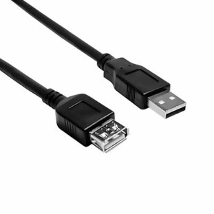 STORM CABO USB EXTENSAO A MACHO X A FEMEA 10M PRETO 2.0 - CBUS0005