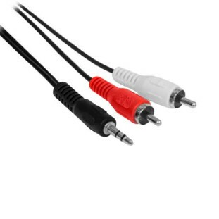 STORM CABO P2 STEREO X 2 RCA NIQUEL 1,8M - CBRC0010