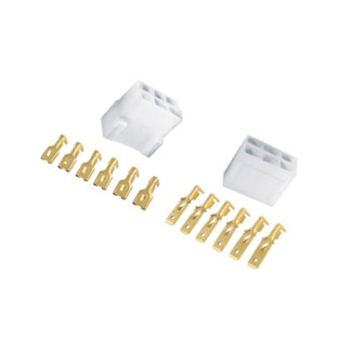 PERMAK CONECTOR 6 VIAS COM SISTEMA DE TRAVA BRANCO - 35/N